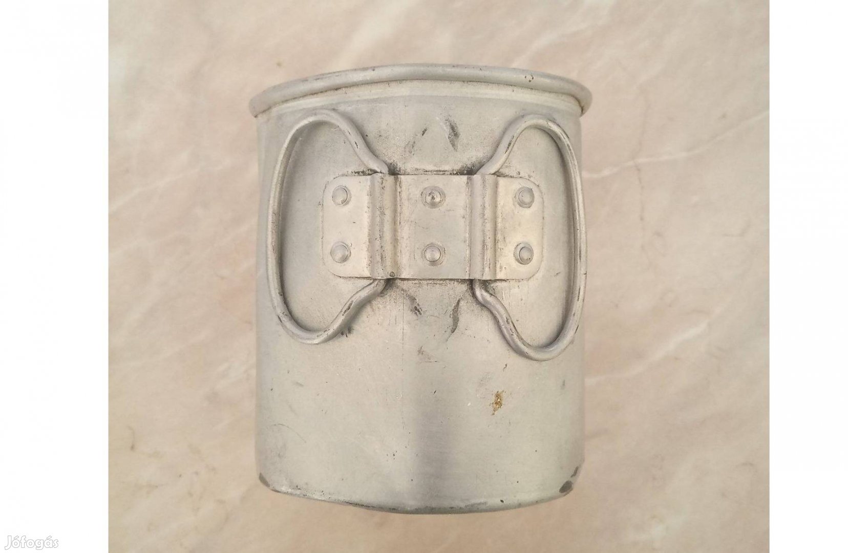 Világháborús német kulacs pohár