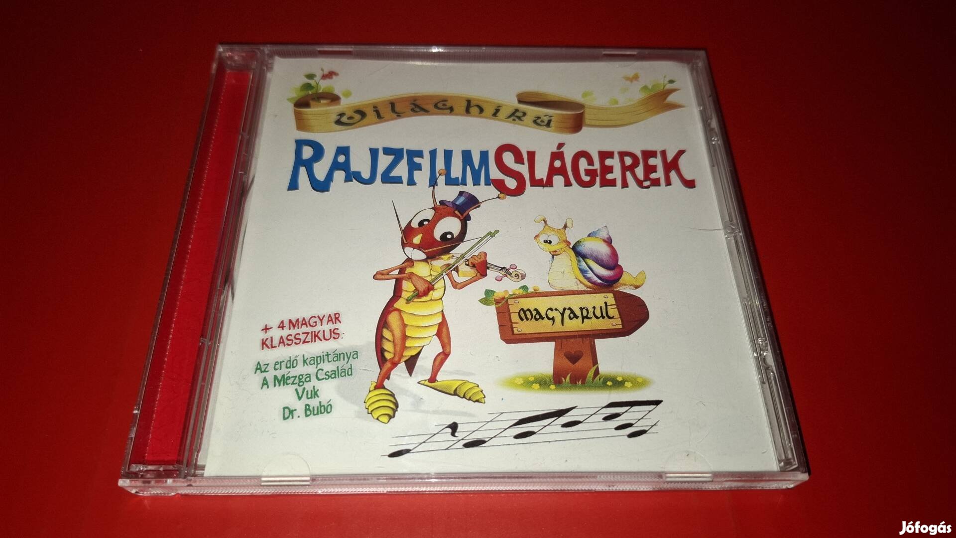 Világhírű Rajzfilm Slágerek Magyarul Cd 