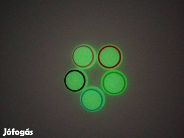 Világító Fluoreszkáló PS5 PS4 PS3 Playstation 3 - 5 Controller Thumb