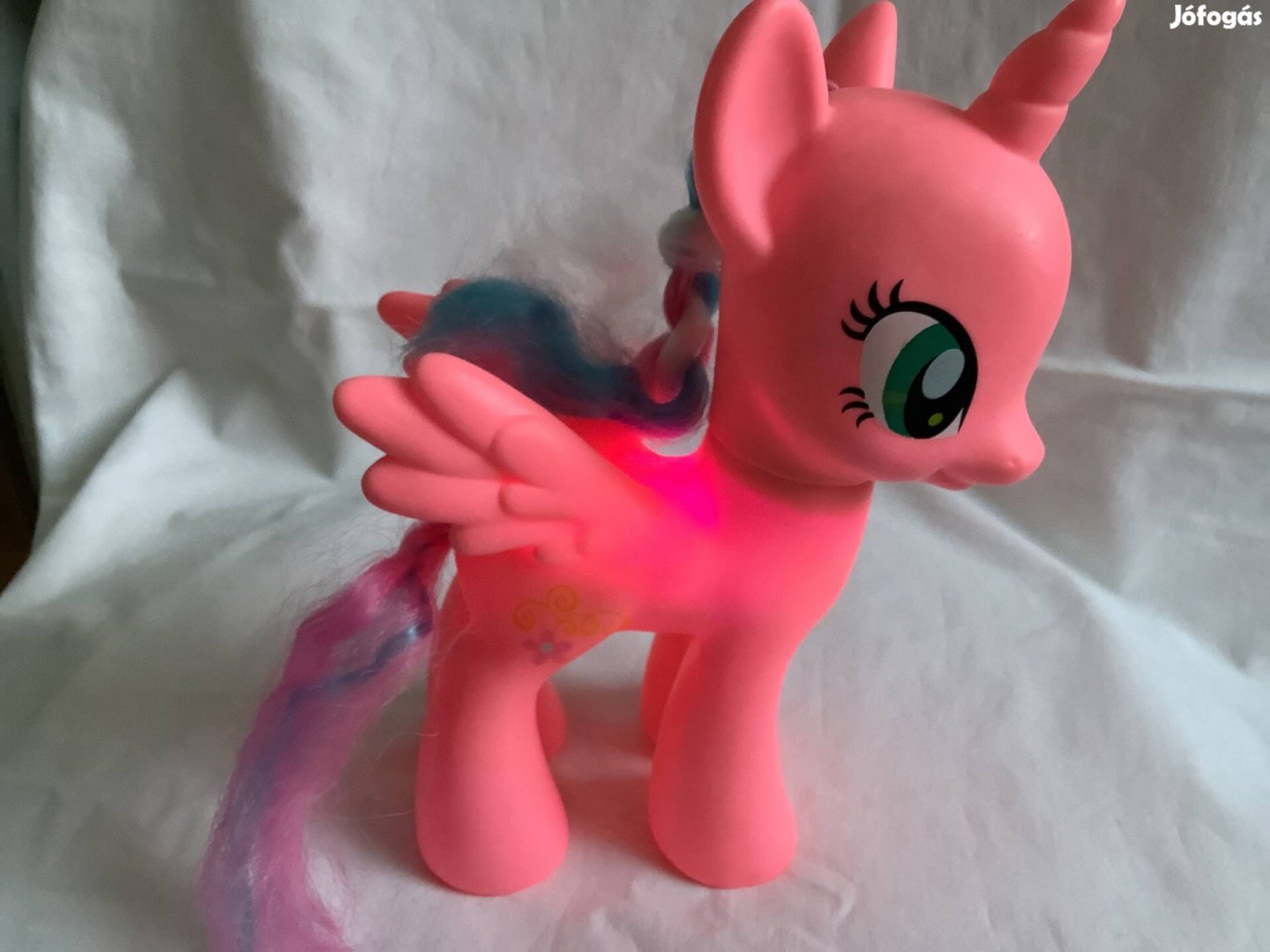 Világító, villogó Unikornis pony figura, poni