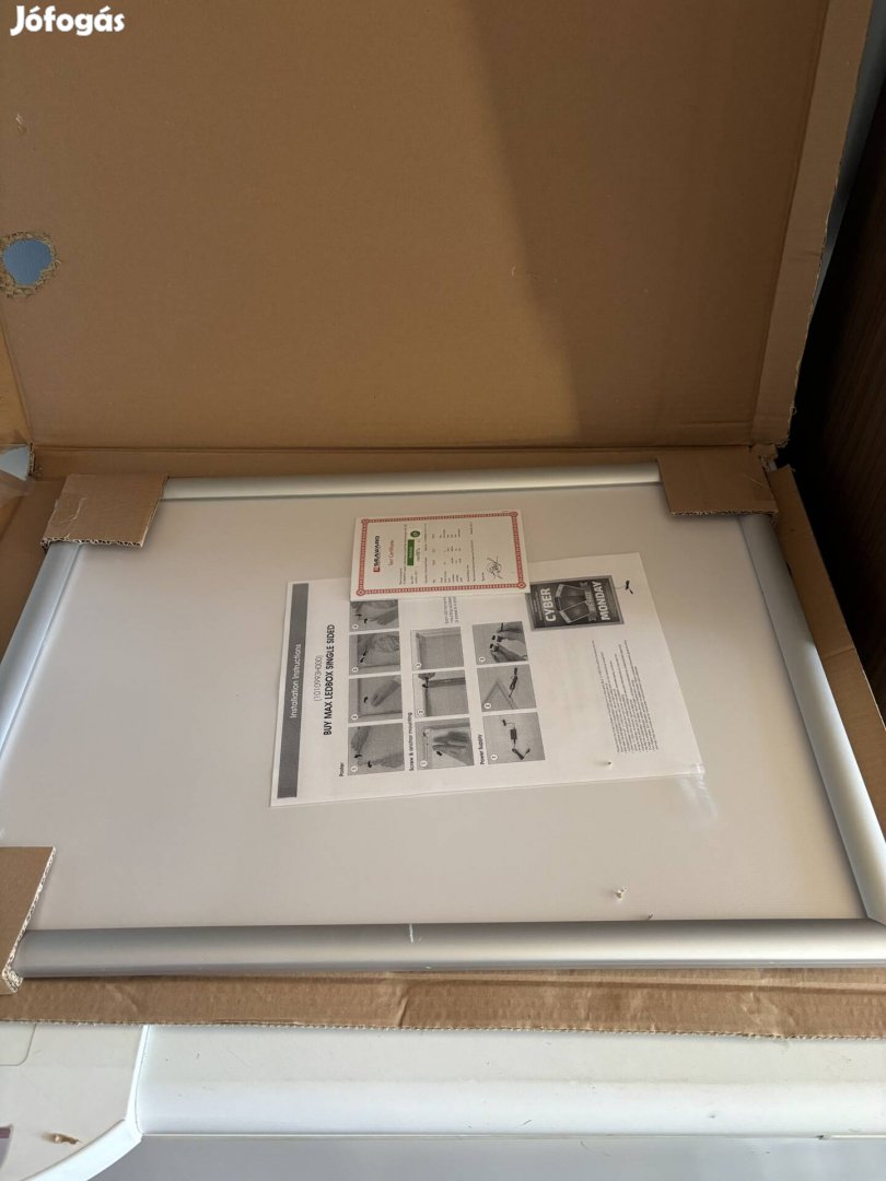 Világítós LED tábla plakát vagy poszter keret