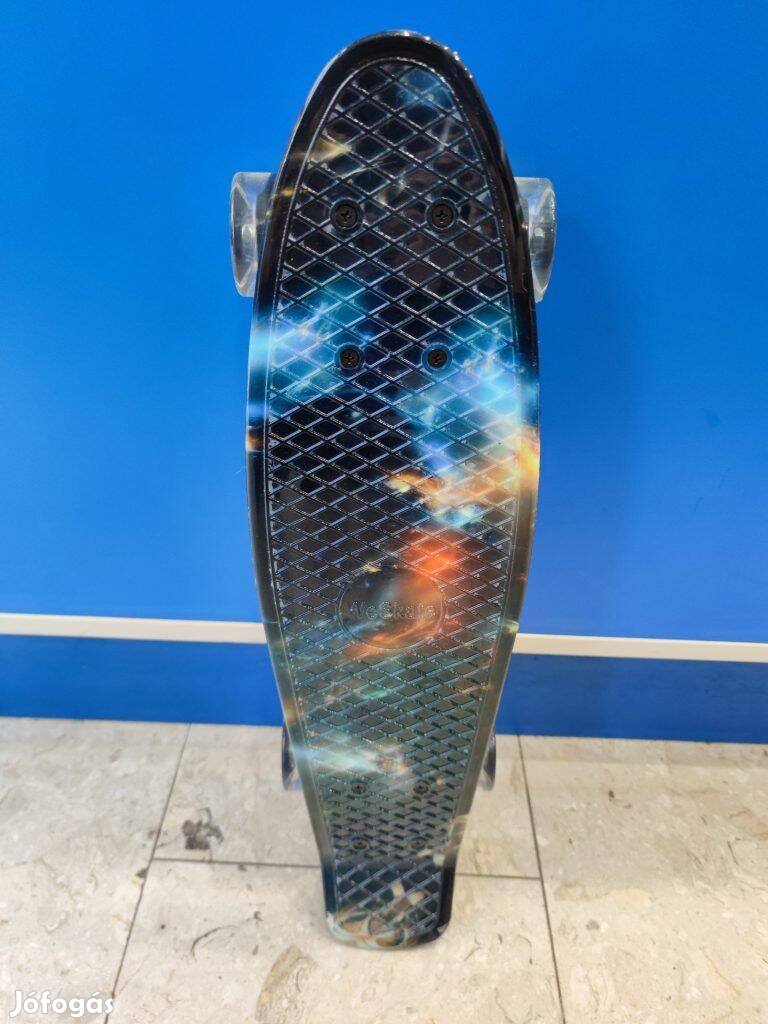 Világítós kerekű gördeszka Weskate Ywhb-12