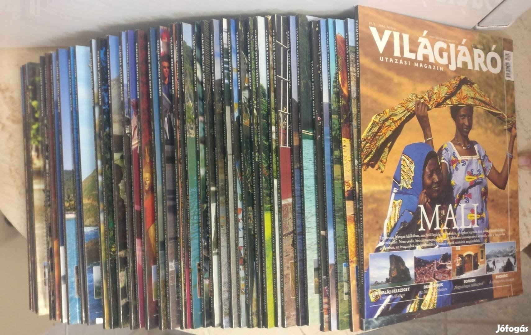 Világjáró Utazási Magazin 39 szám 2003-2006 évfolyam