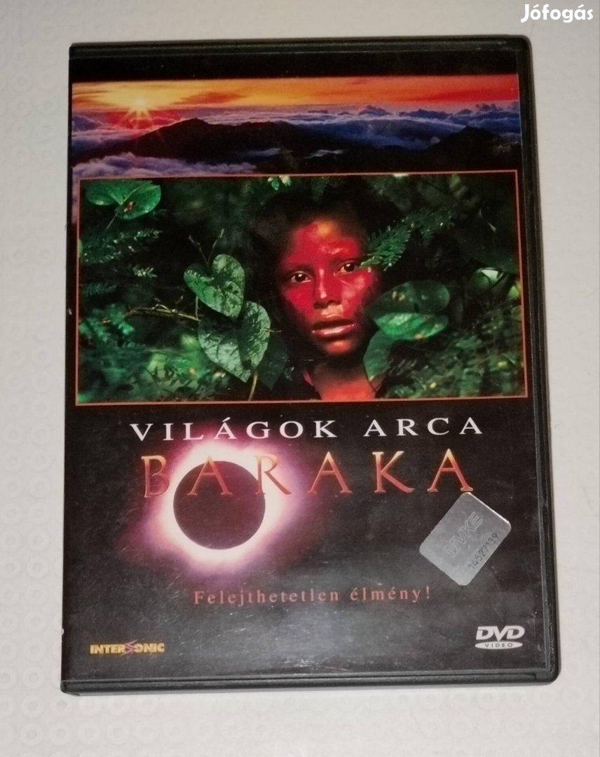 Világok arca Baraka dvd Felejthetetlen élmény 