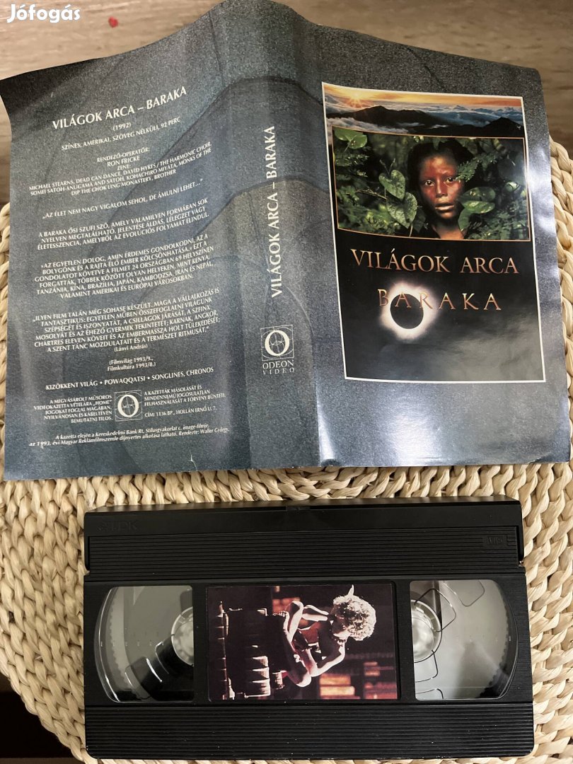 Világok arca baraka vhs film