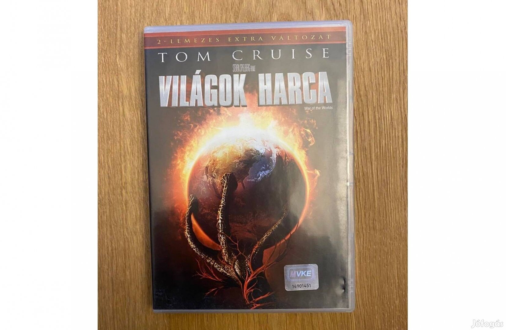 Világok harca DVD (Tom Cruise) - extra változat, magyarul