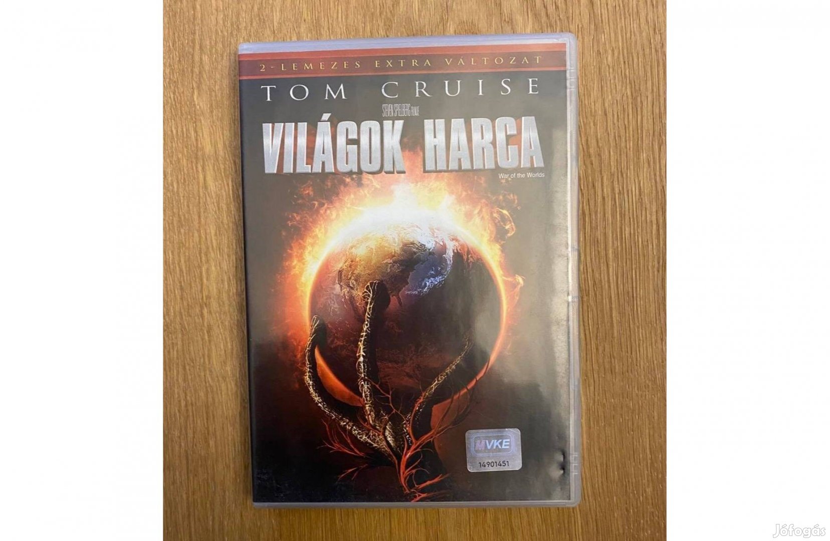 Világok harca DVD (Tom Cruise) - extra változat, magyarul