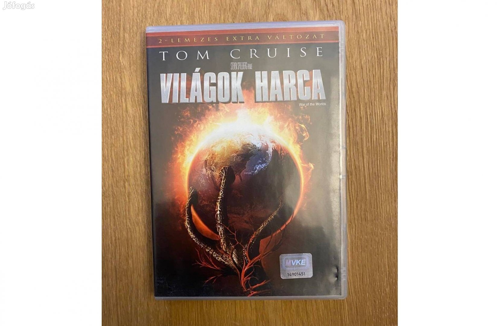 Világok harca DVD (Tom Cruise) - extra változat, magyarul