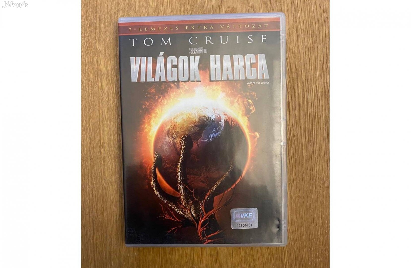 Világok harca DVD (Tom Cruise) - extra változat, magyarul