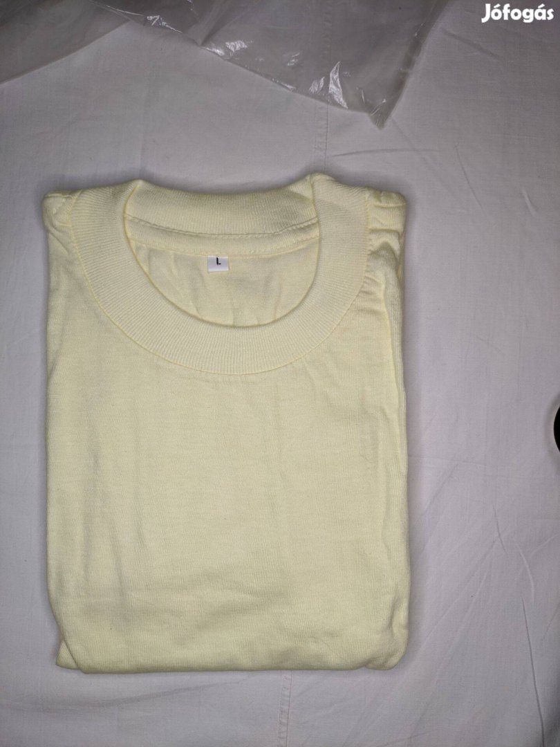 Világos sárga póló