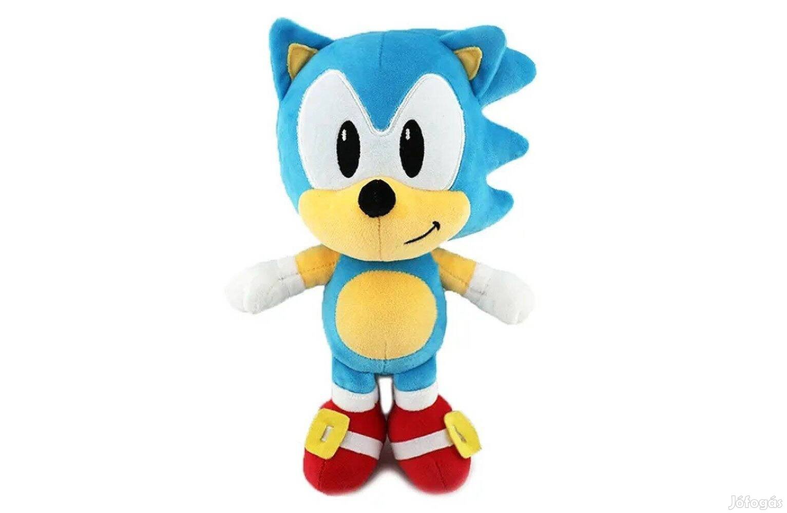 Világoskék Sonic a sündisznó plüss 20 cm