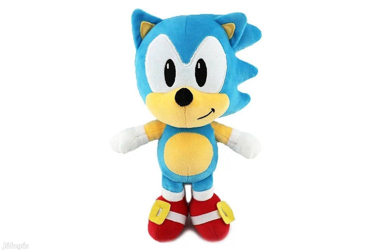 Világoskék Sonic a sündisznó plüss 20 cm