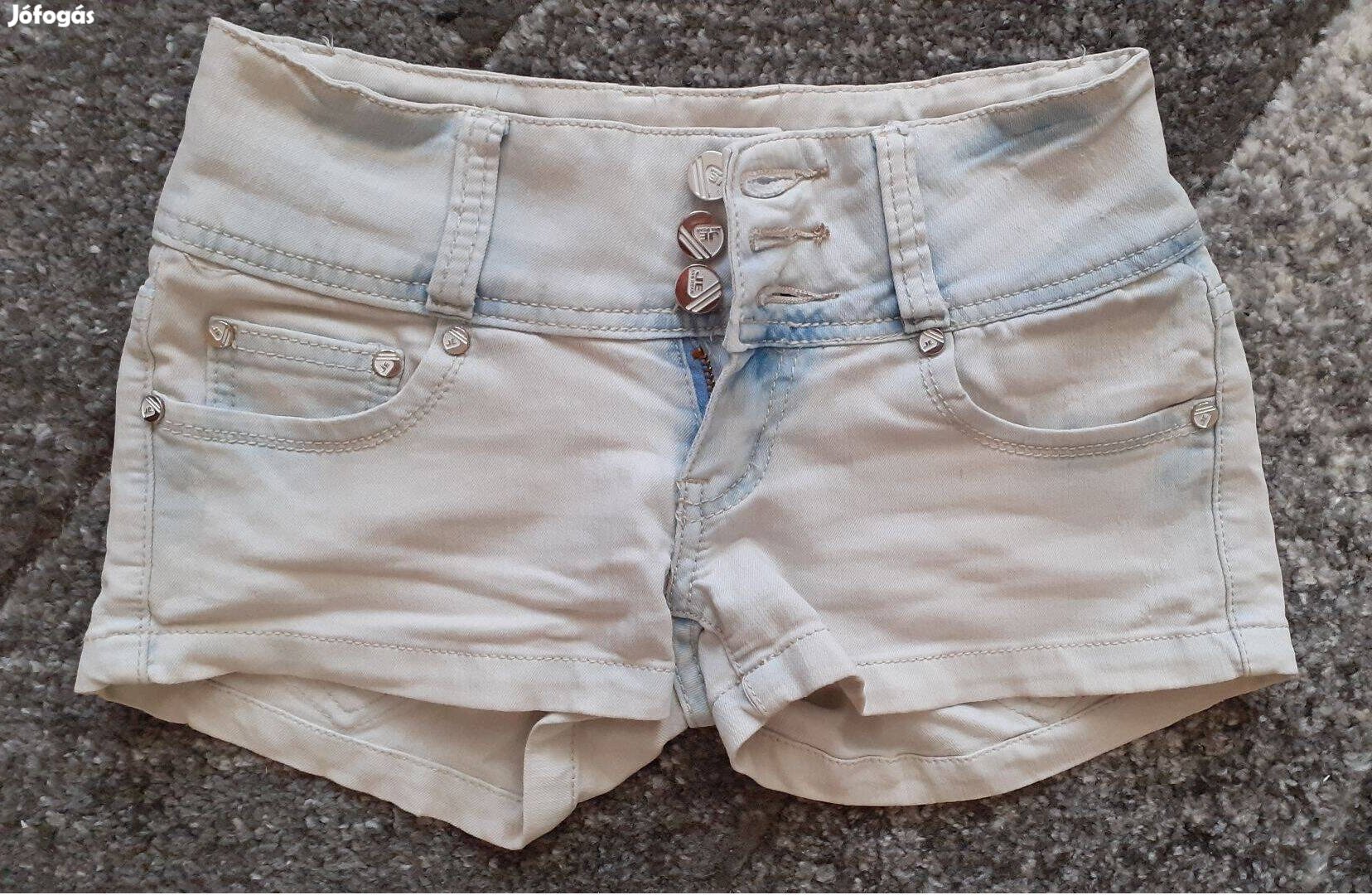 Világoskék farmer short xs