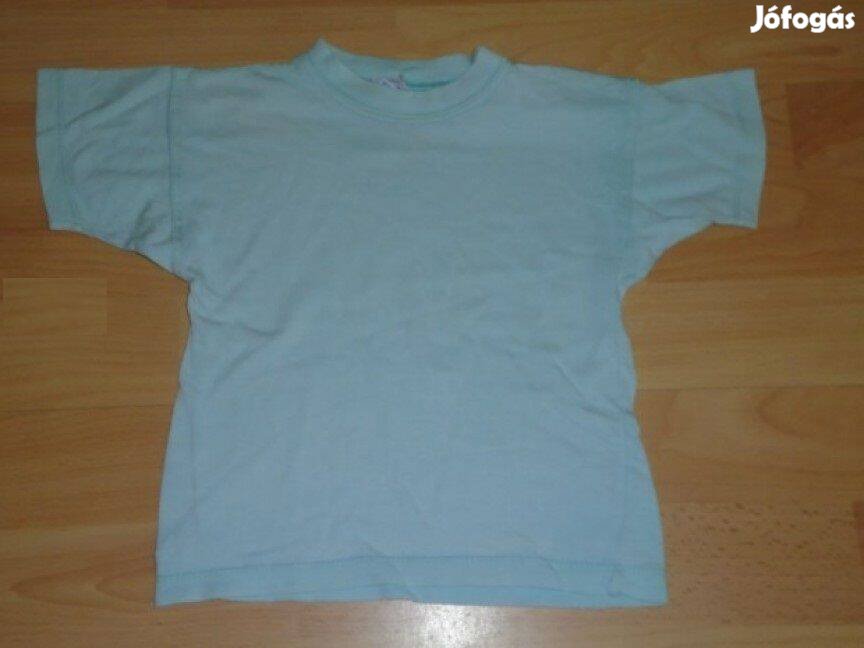 Világoskék póló 2 évesre (méret 92) kék póló