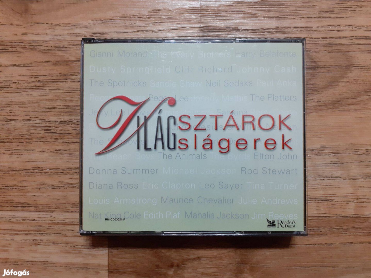 Világsztárok - Világslágerek (5 CD album+ 1 könyv, újszerű állapotban)