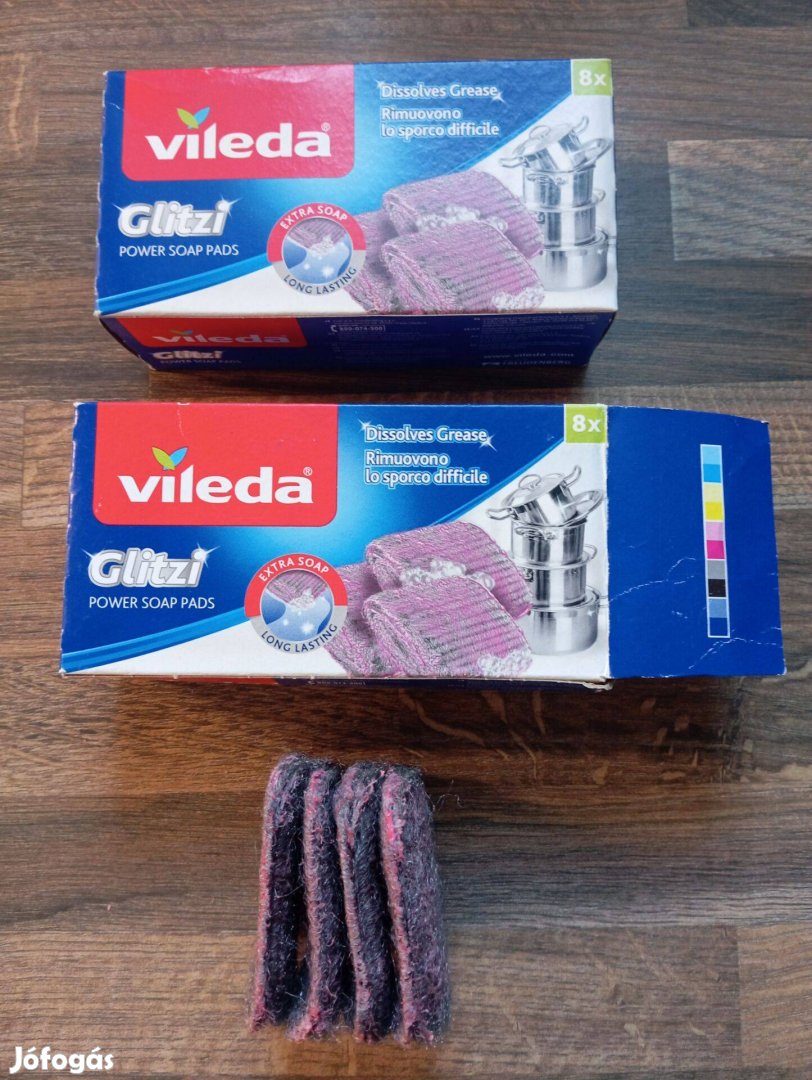Vileda Glitzi Power Soap Pads szappanos párna