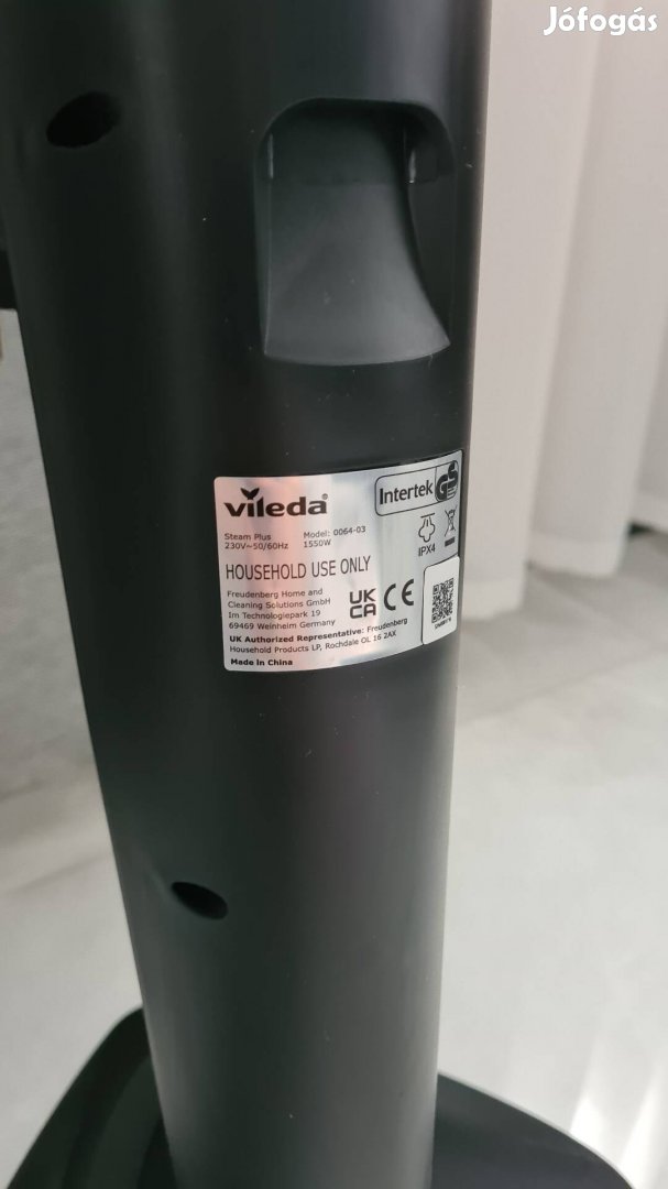 Vileda Steam Plus Gőztisztító 1550W
