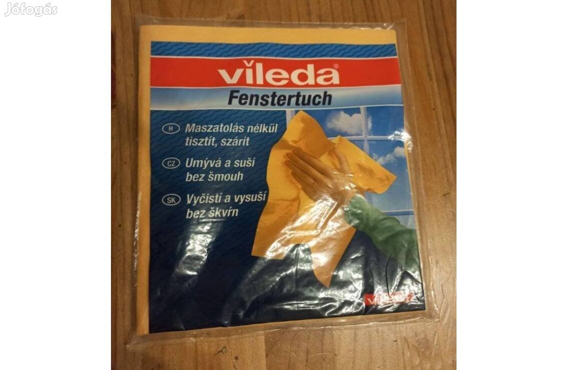 Vileda ablaktörlő kendő