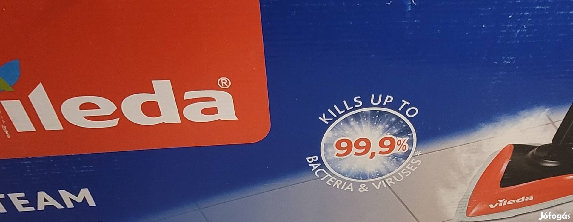 Vileda akkumulátoros tisztító és felmosógép, új