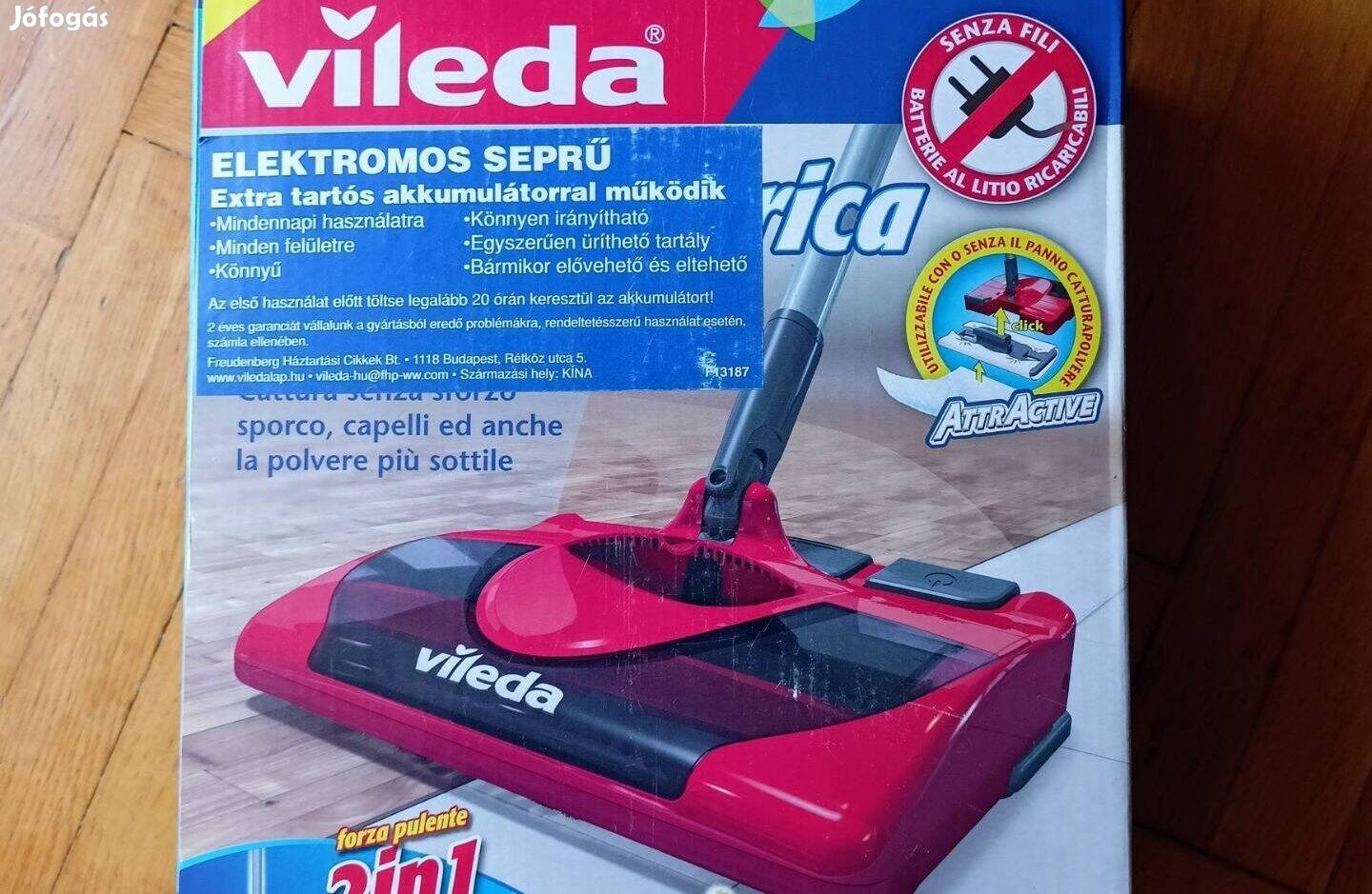 Vileda elektromos seprű