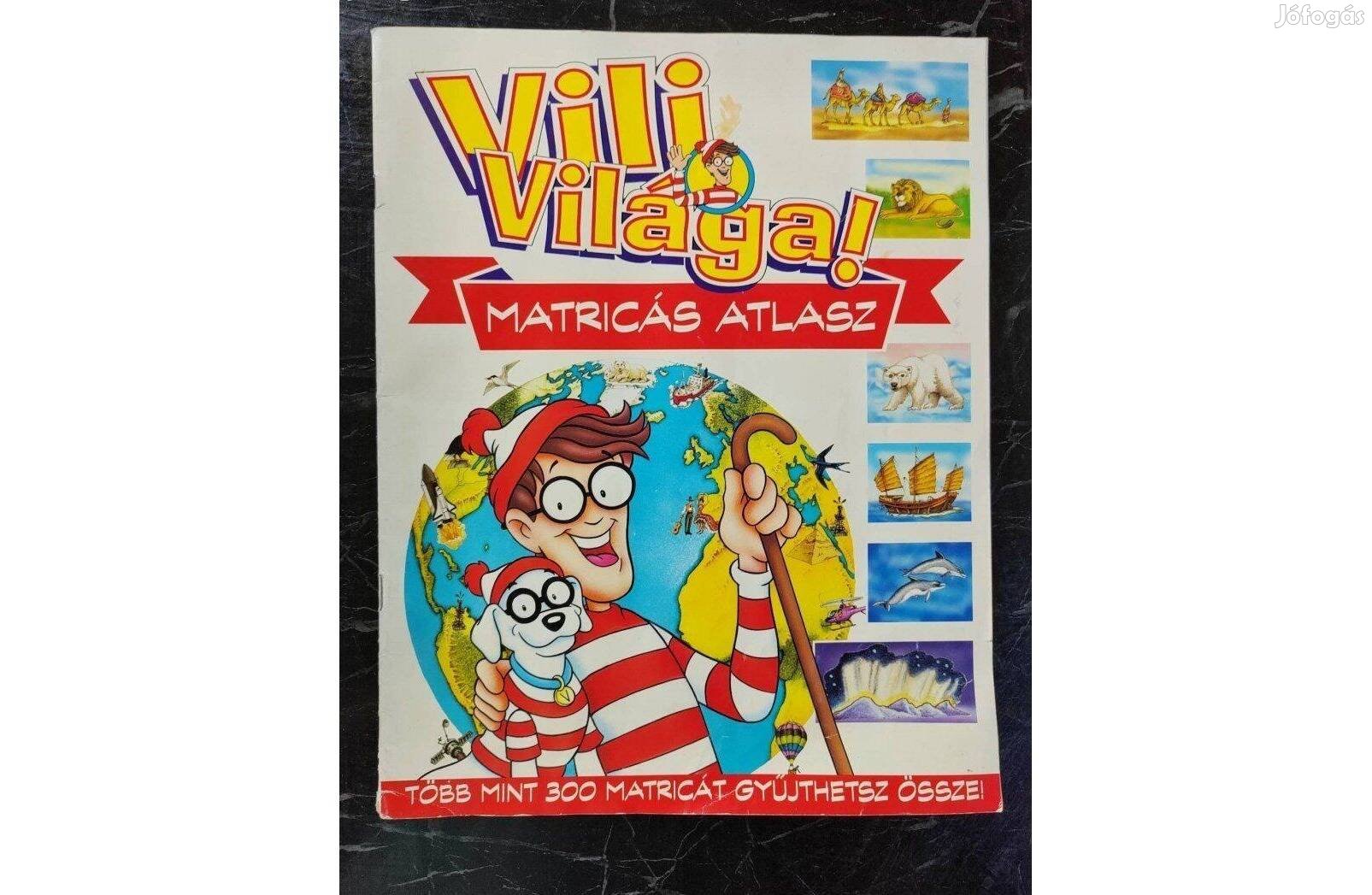 Vili Világa! Matricás Atlasz, komplett