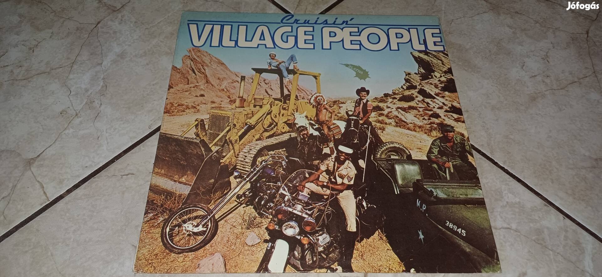 Village People bakelit hanglemez