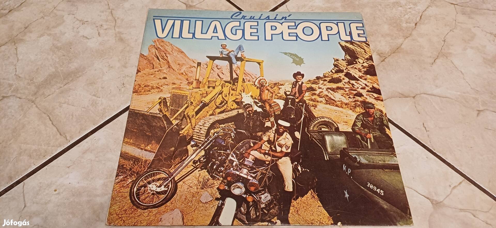 Village People bakelit hanglemez