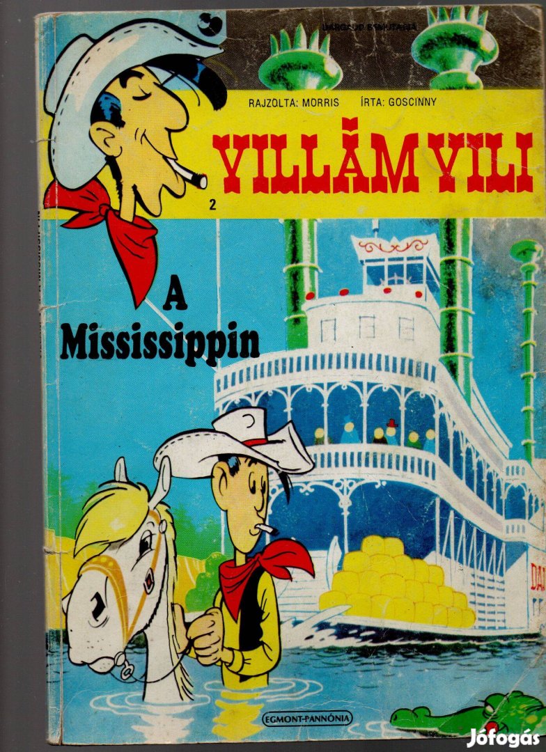 Villám Vili a Mississipin - jó állapotban