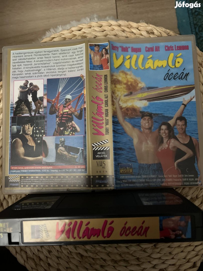 Villámló óceán vhs