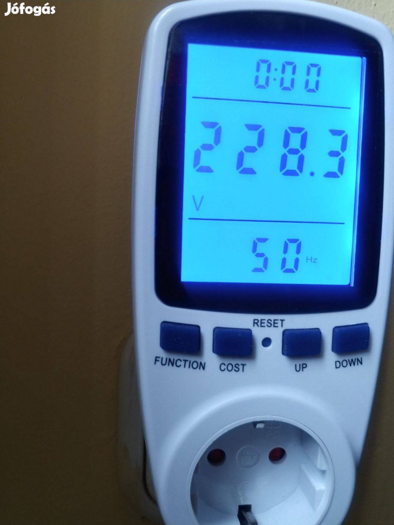 Villamos fogyasztásmérő AC 230 Volt 16 Amper