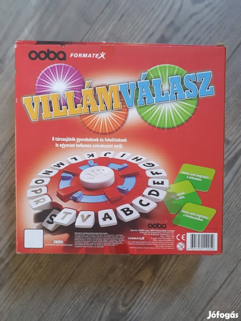 Villámválasz társasjáték