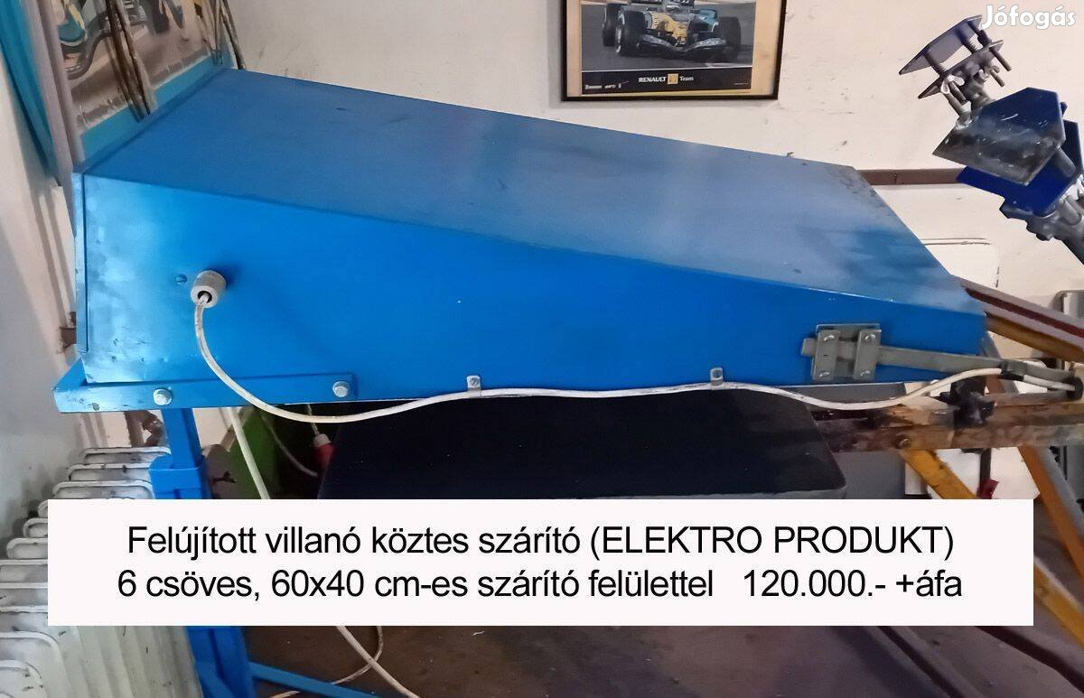 Villanó köztes szárító