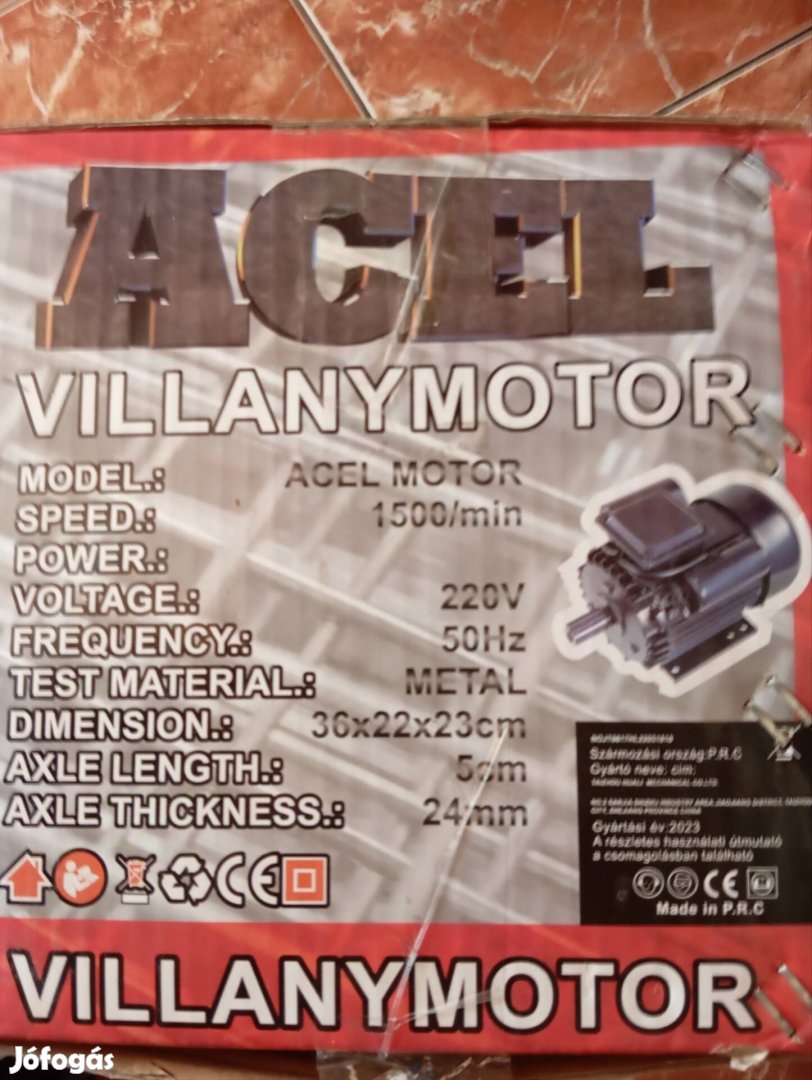 Villany motor 220v