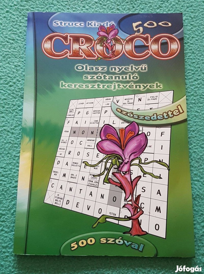 Villányi Edit Croco - 500 szóval Olasz nyelvtanuló