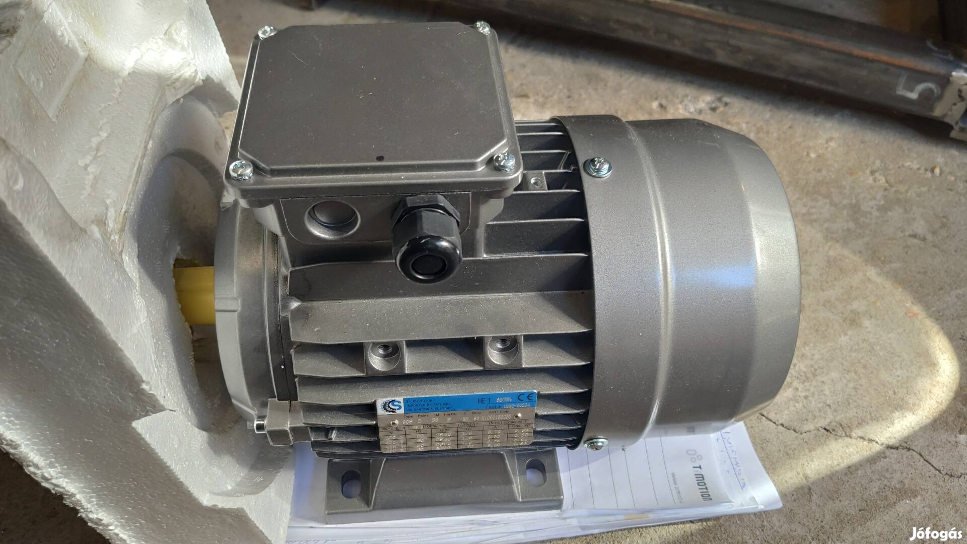Villanymotor 1.5kw/1.7kw új 