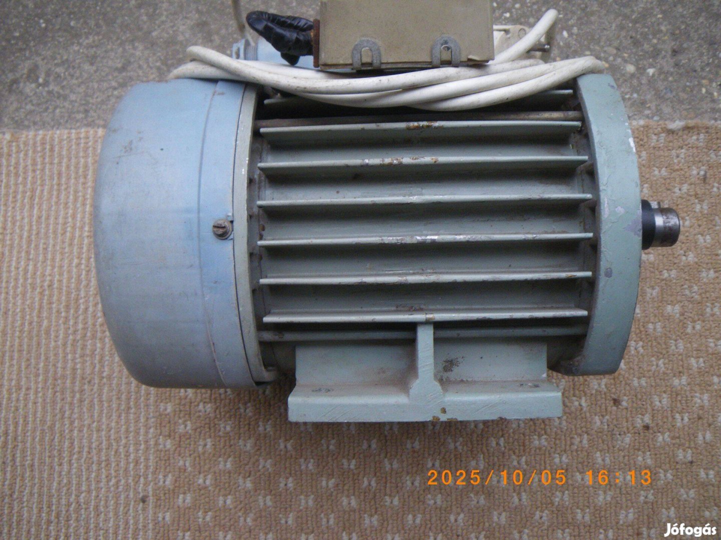 Villanymotor 220 Volt eladó 1.1kw
