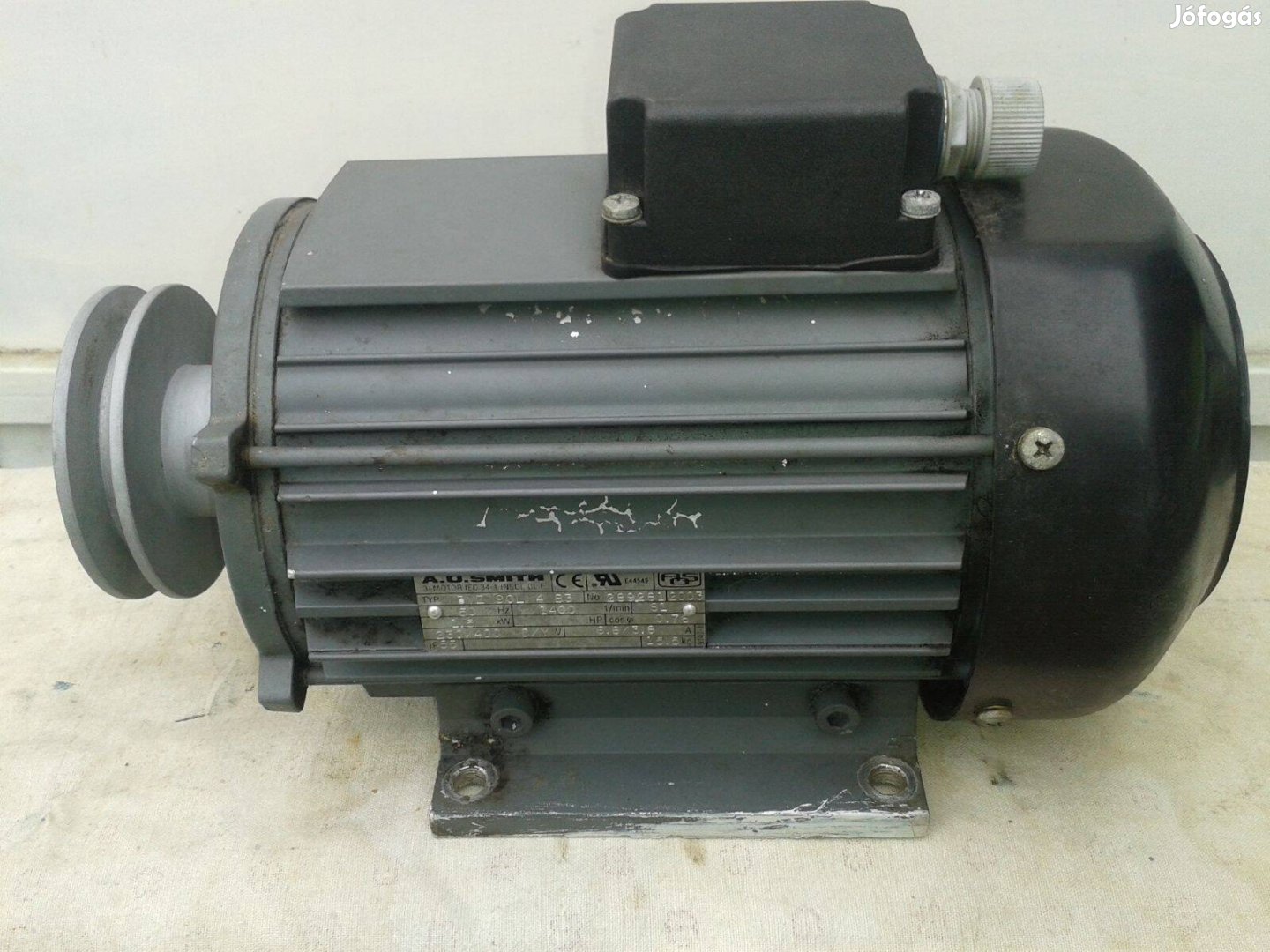 Villanymotor 380V 1,5kw 1400ford