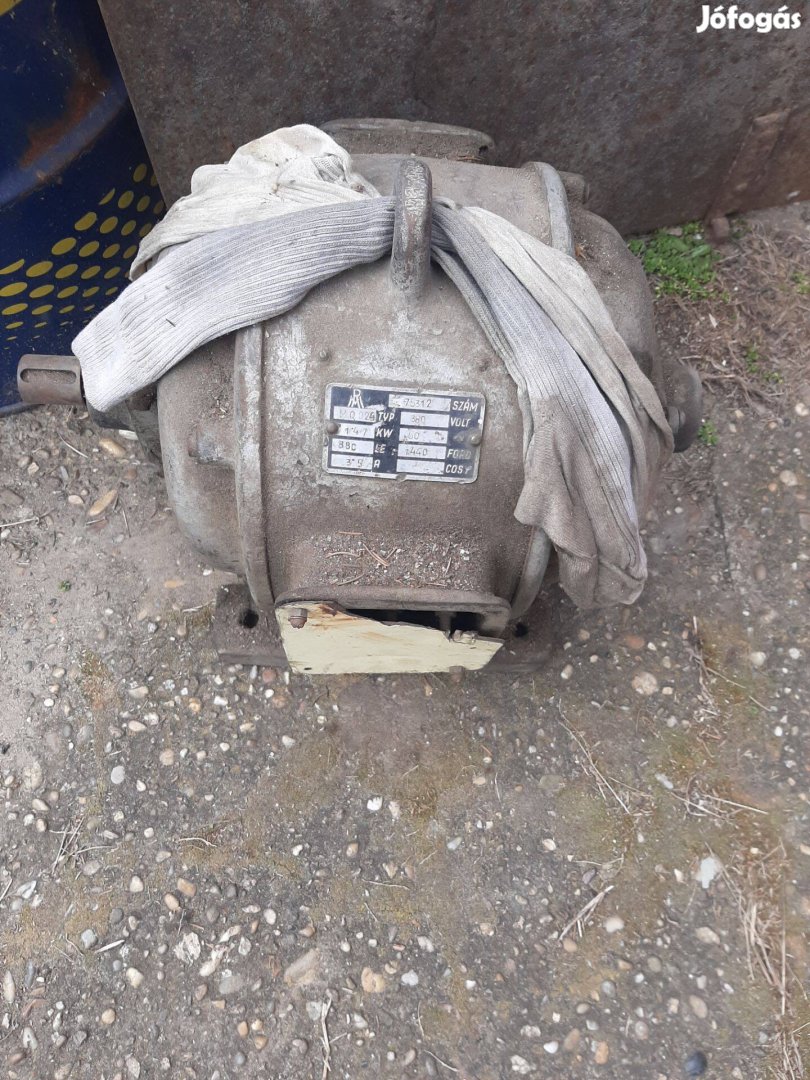 Villanymotor 380 v 1.5 kw