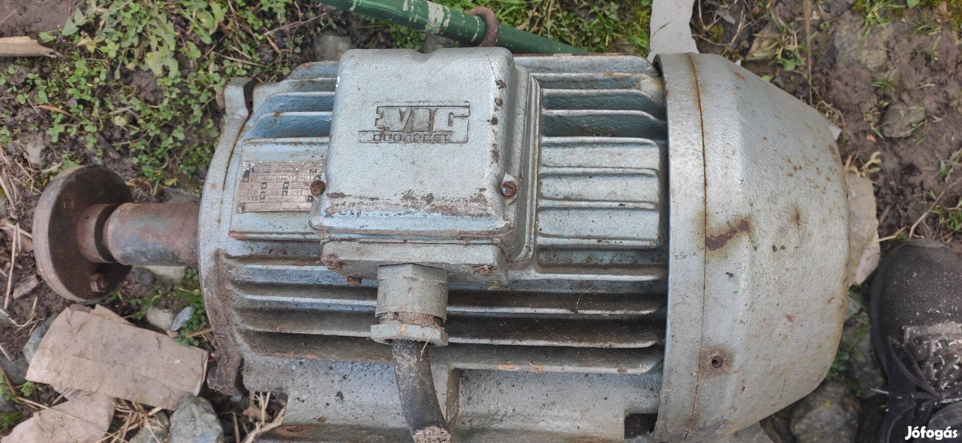 Villanymotor 3 fázisú 4Kw