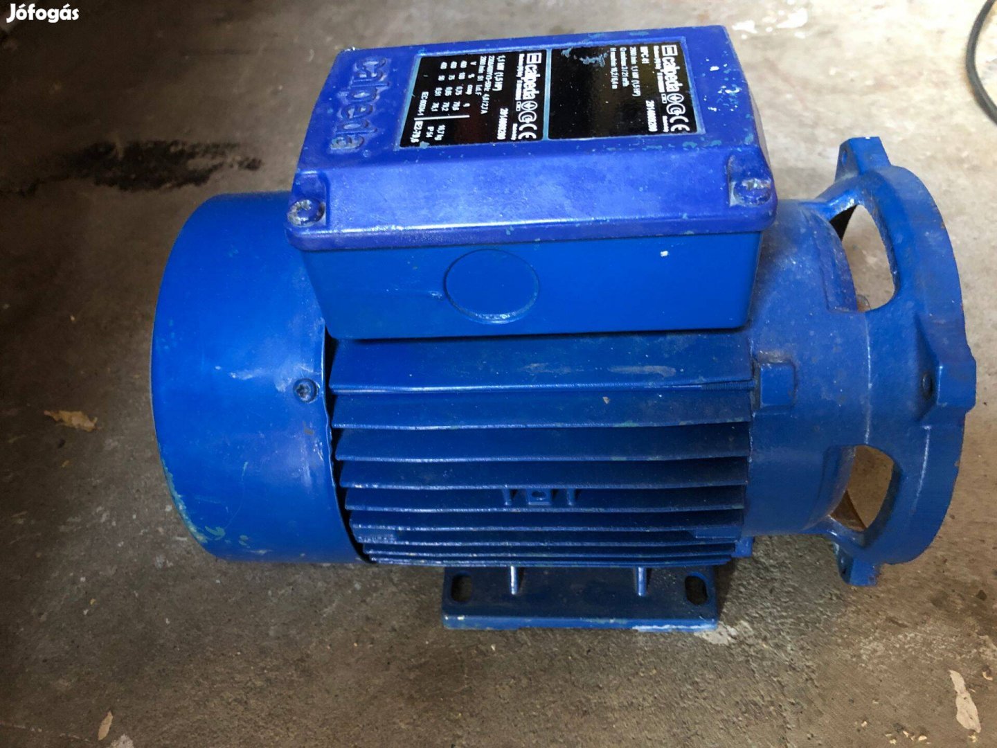 Villanymotor 400V 1,1kw