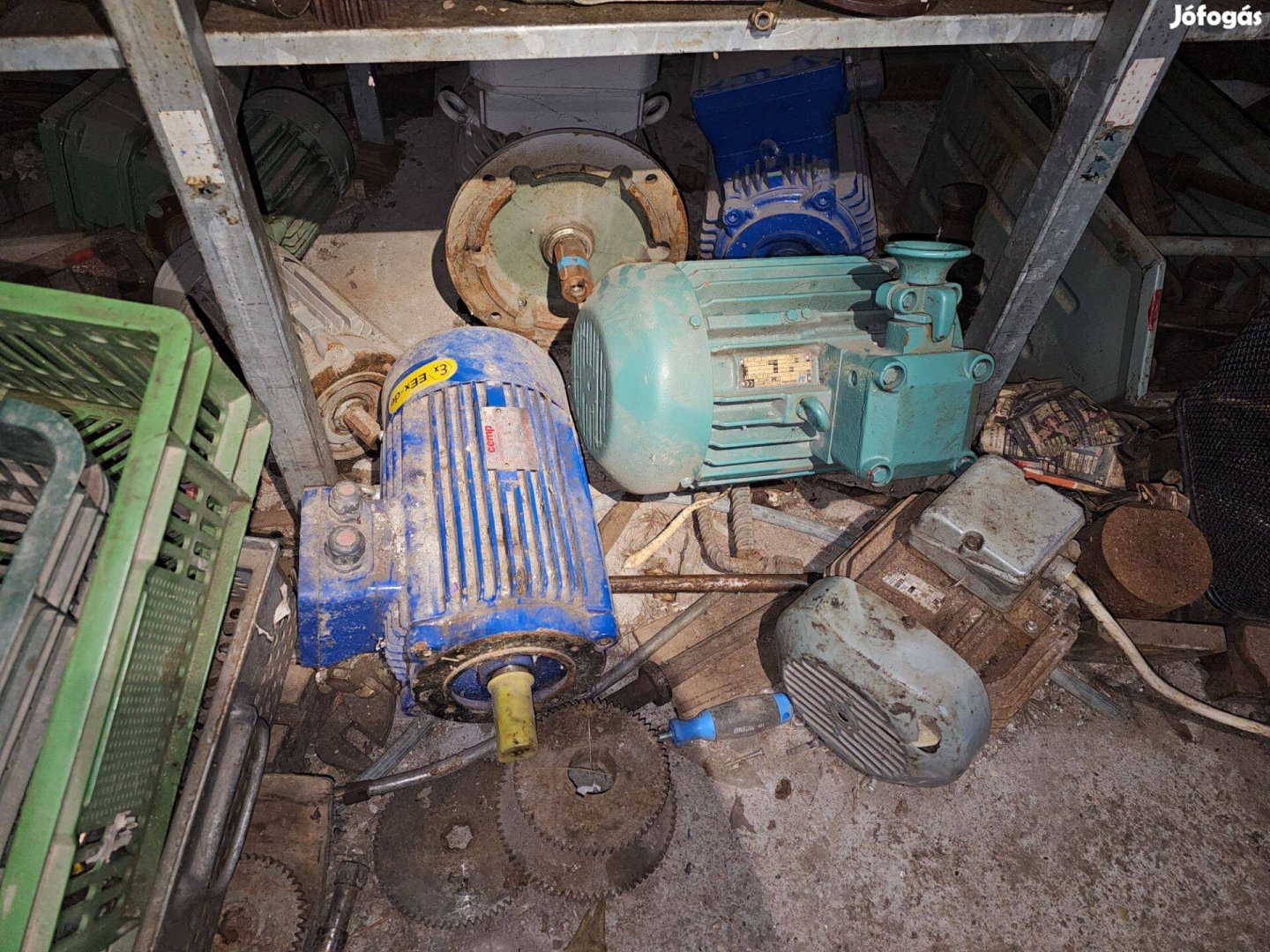 Villanymotor 400v orr pajzsos villany motor