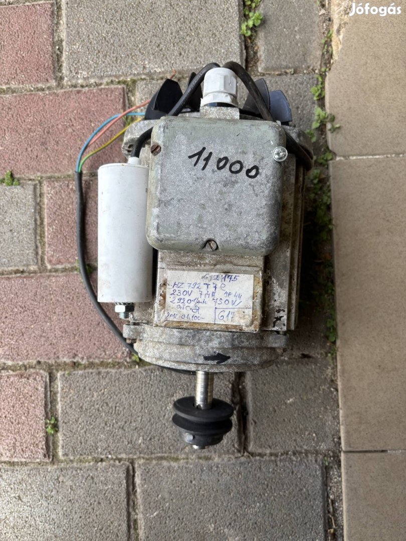 Villanymotor 750W 230V 0,75kw