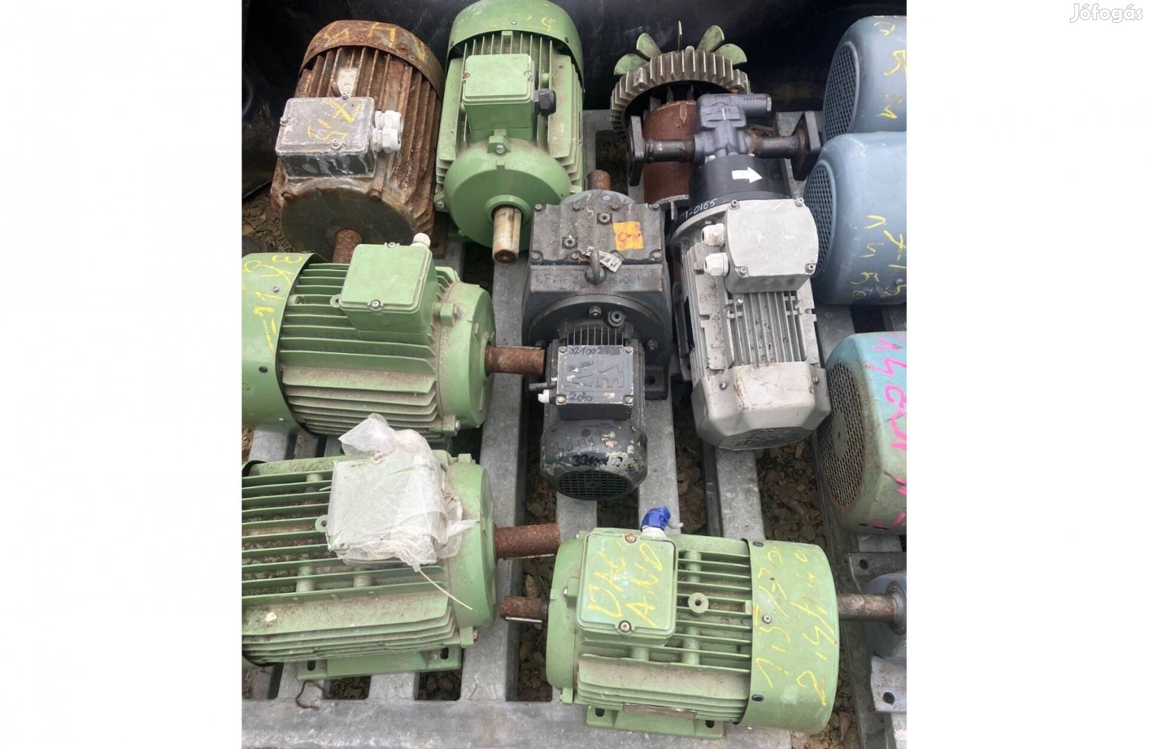 Villanymotor 750W-55 KW 380 V