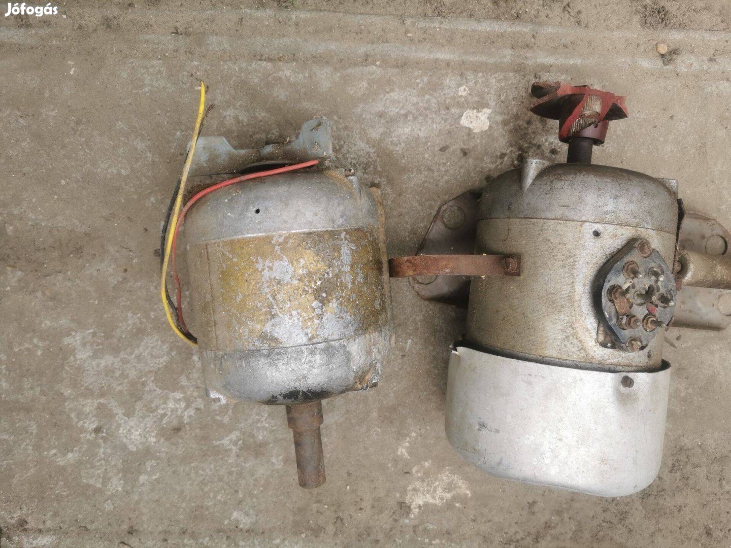 Villanymotor fellelt állapotban