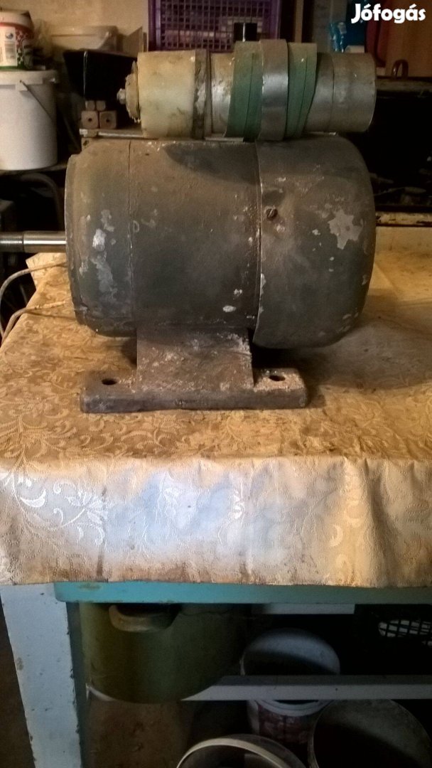 Villanymotor fellelt állapotban