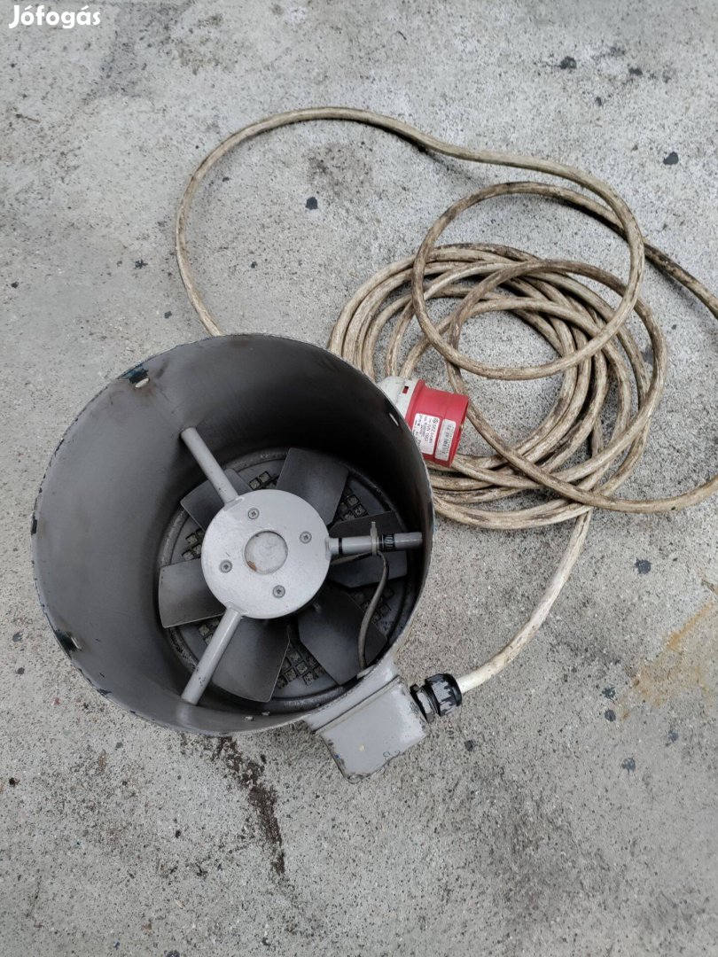 Villanymotor kényszerhűtés