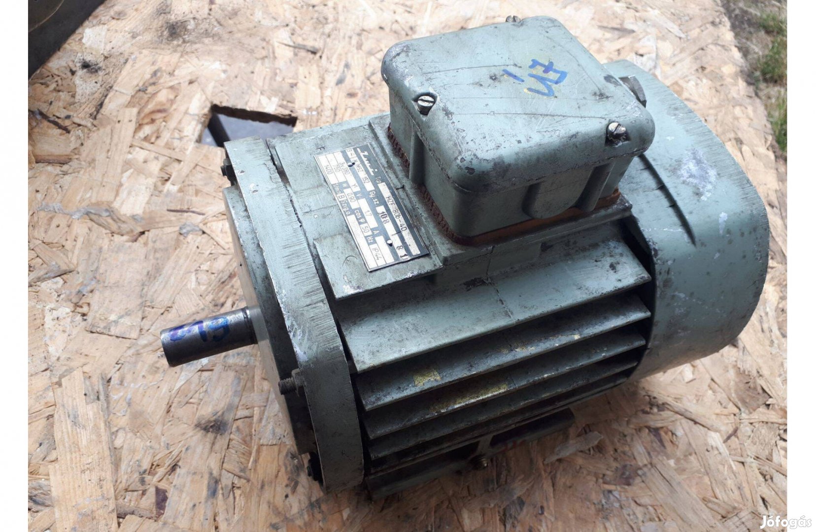 Villanymotor új 750 W-os eladó !