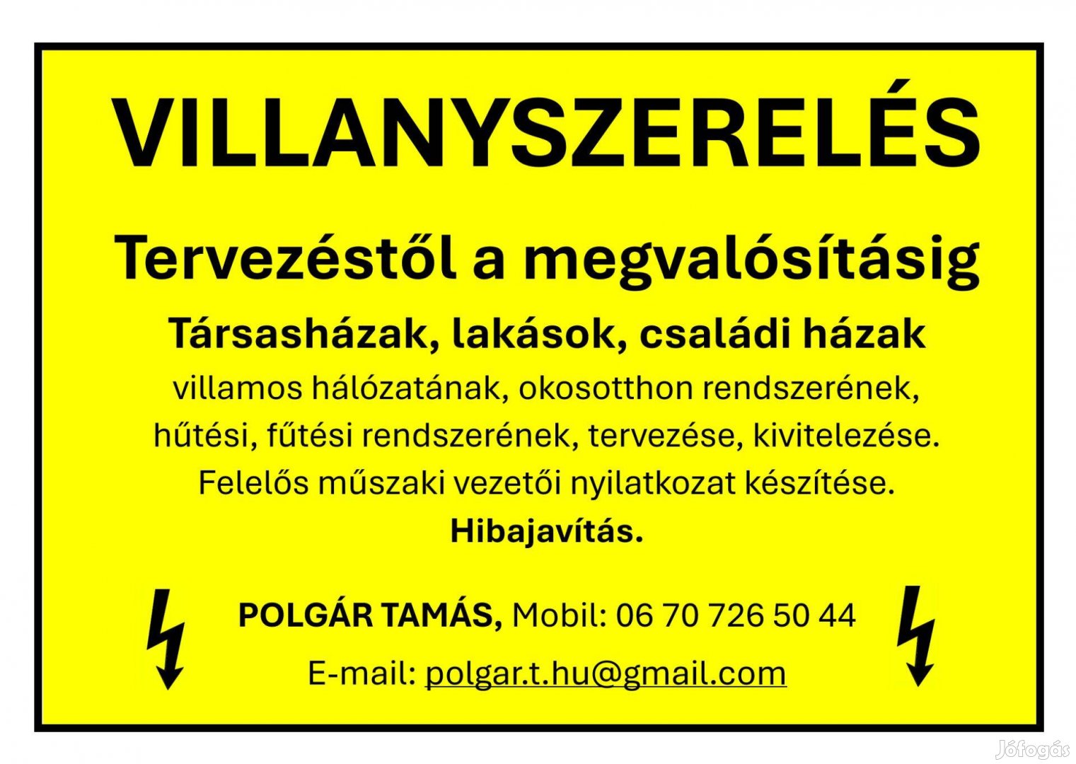 Villanyszerelés, Tervezéstől a megvalósításig