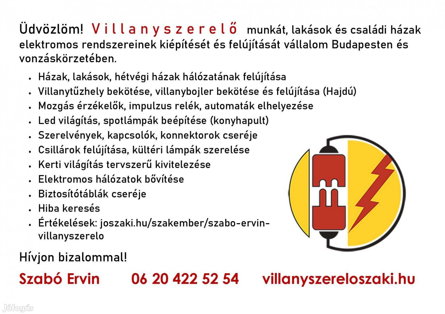 Villanyszerelés,hiba keresés!