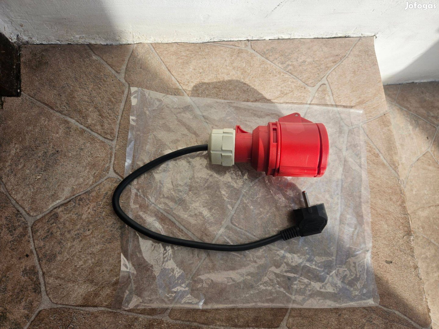 Villásdugó adapter 11 kW 3fázisu hordozható töltőhöz